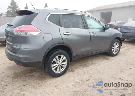 2016 Nissan Rogue Sv z USA, uszkodzony, nr VIN 5N1AT2MV5GC797945